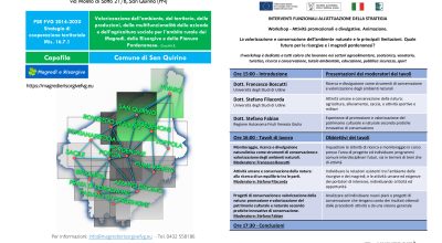 III Workshop – La valorizzazione e conservazione dell’ambiente naturale e le principali limitazioni. Quale futuro per le risorgive e i magredi pordenonesi