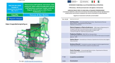 V Workshop – Agricoltura di ieri e di oggi nella pianura pordenonese